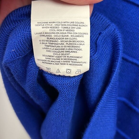 Nicki Minaj Royal blue midi sweater dress size large EUC - Picture 12 of 13